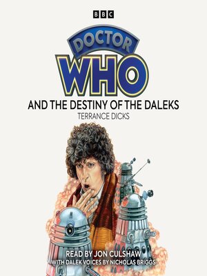 cover image of Doctor Who and the Destiny of the Daleks